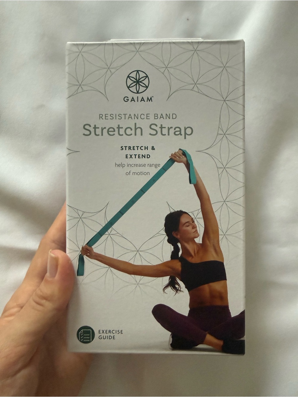 GAIAM RESTORE Resistance Band Stretch Strap Workout